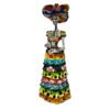 Catrina Rococo De Ceramica 065 – Dia De Muertos - Imagen 5